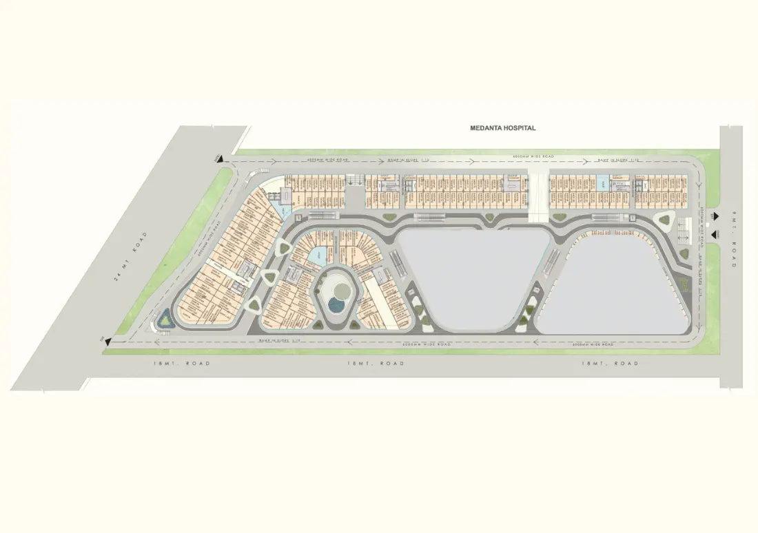 Nilansh Lucknow Floor Plan